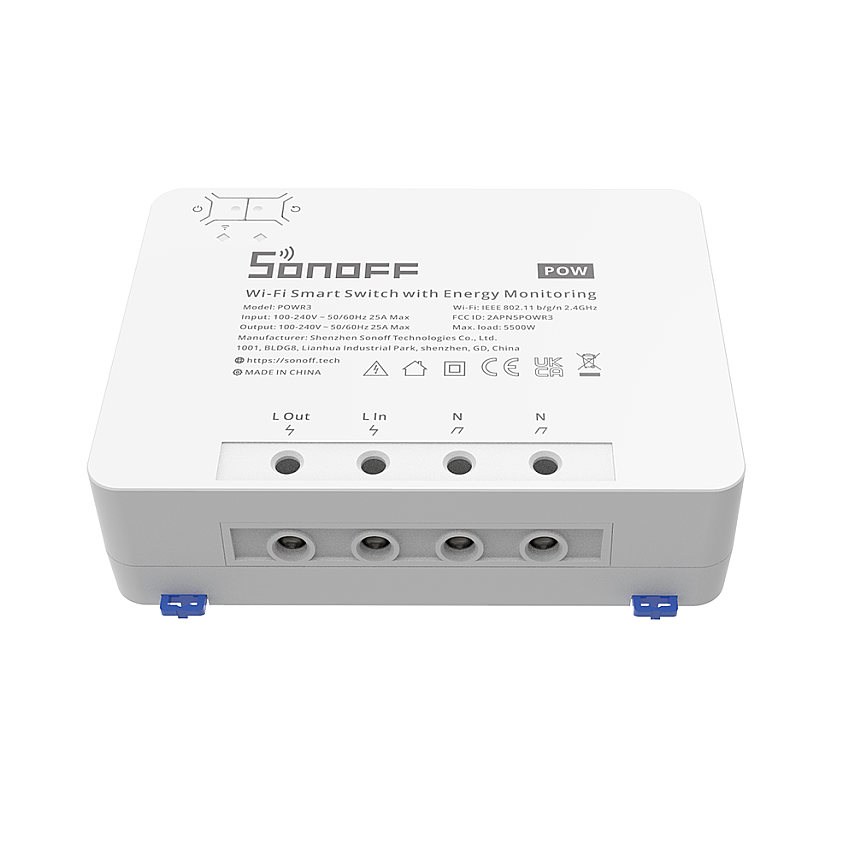 Pow R3 25A Akıllı Enerji Ölçer Röle - 3