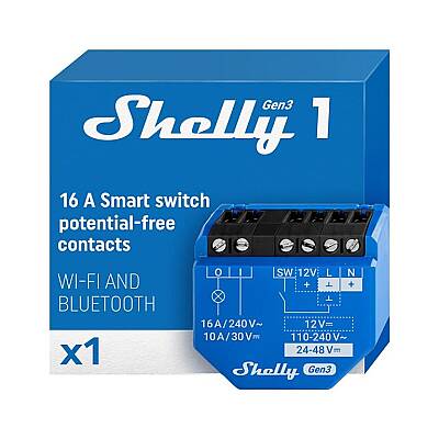 Shelly 1 Gen3 Akıllı Röle