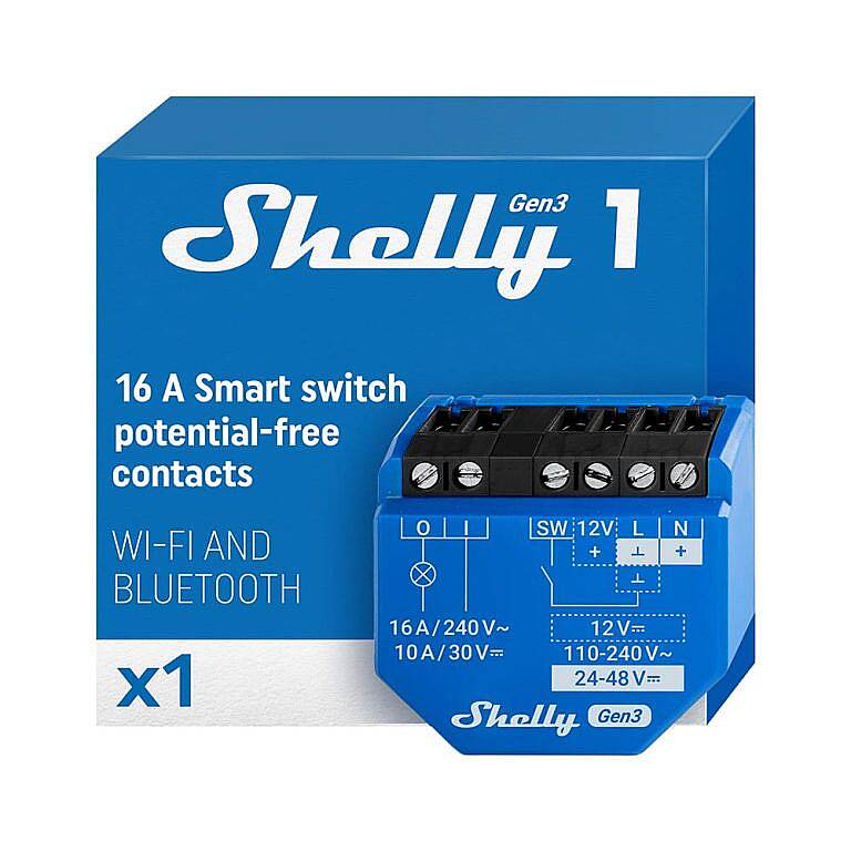 Shelly 1 Gen3 Akıllı Röle - 1
