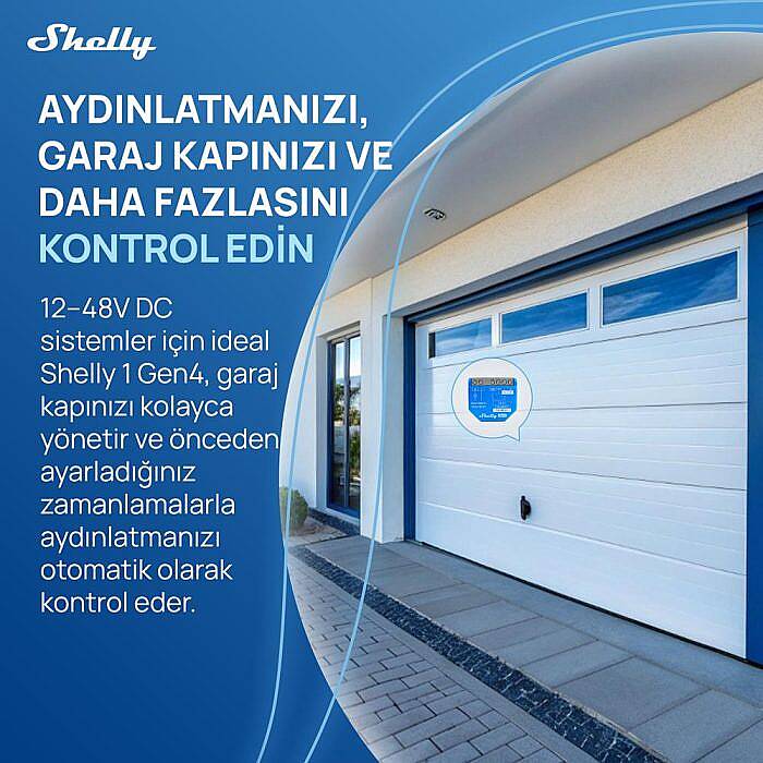 Shelly 1 Gen4 Akıllı Röle - 5