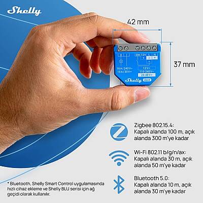 Shelly 1 Gen4 Akıllı Röle - 7