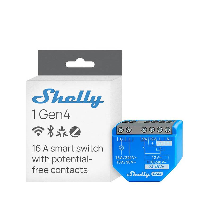 Shelly 1 Gen4 Akıllı Röle - 1