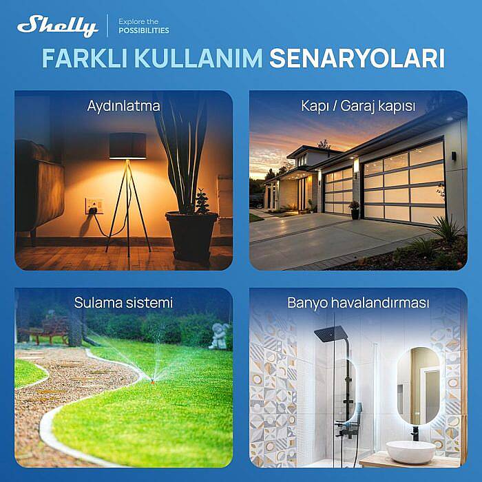 Shelly 1 Mini Gen3 Akıllı Röle - 3