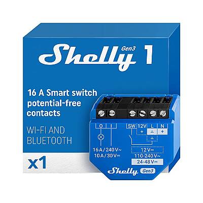 Shelly 1 Mini Gen3 Akıllı Röle