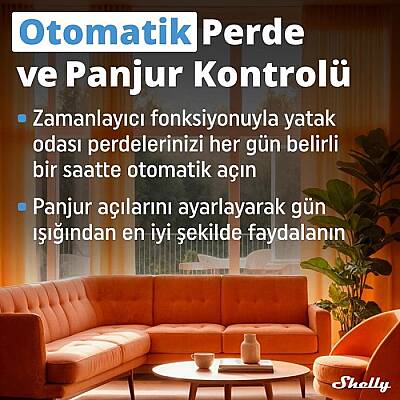 Shelly 2PM Gen3 Enerji Ölçümlü 2 Kanallı Akıllı Röle - 2