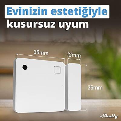 Shelly BLU Door/Window + BLU Gateway Akıllı Kapı/Pencere Sensör Seti - 6