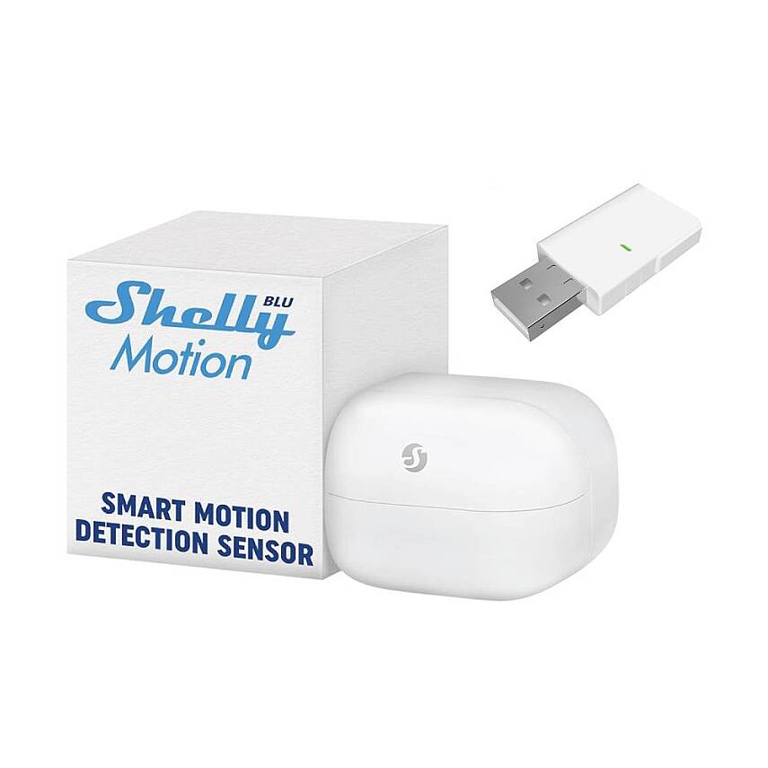 Shelly BLU Motion + BLU Gateway Akıllı Hareket Sensör Güvenlik Seti - 1