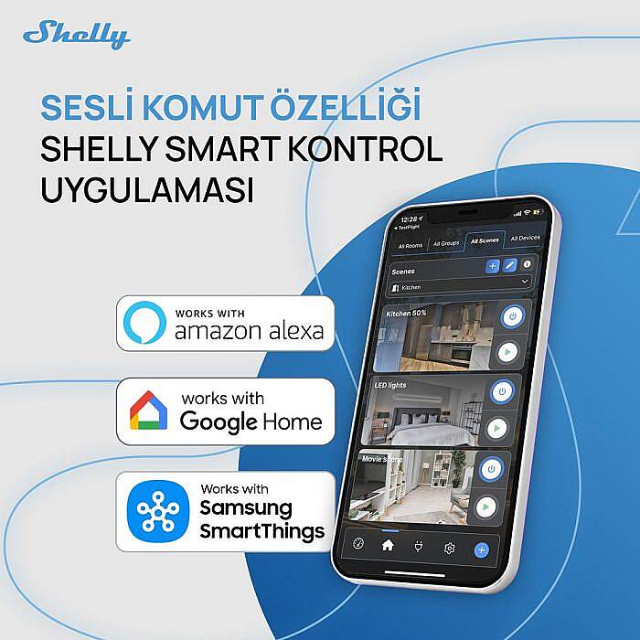 Shelly Dimmer Gen3 Akıllı Led Dimmer Kontrol Rölesi - 2