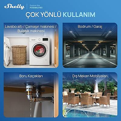Shelly Flood Gen4 Akıllı Su Kaçak Sensörü - 3