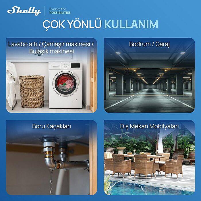 Shelly Flood Gen4 Akıllı Su Kaçak Sensörü - 3