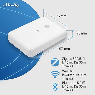 Shelly Flood Gen4 Akıllı Su Kaçak Sensörü - 7
