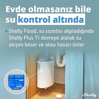 Shelly Flood Su Baskını ve Sıcaklık Sensörü - 2