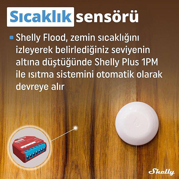 Shelly Flood Su Baskını ve Sıcaklık Sensörü - 3