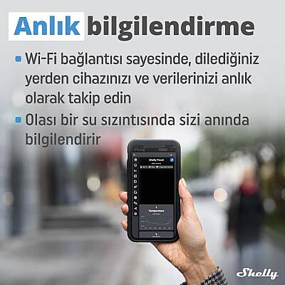 Shelly Flood Su Baskını ve Sıcaklık Sensörü - 6