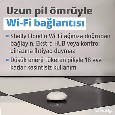 Shelly Flood Su Baskını ve Sıcaklık Sensörü - 7