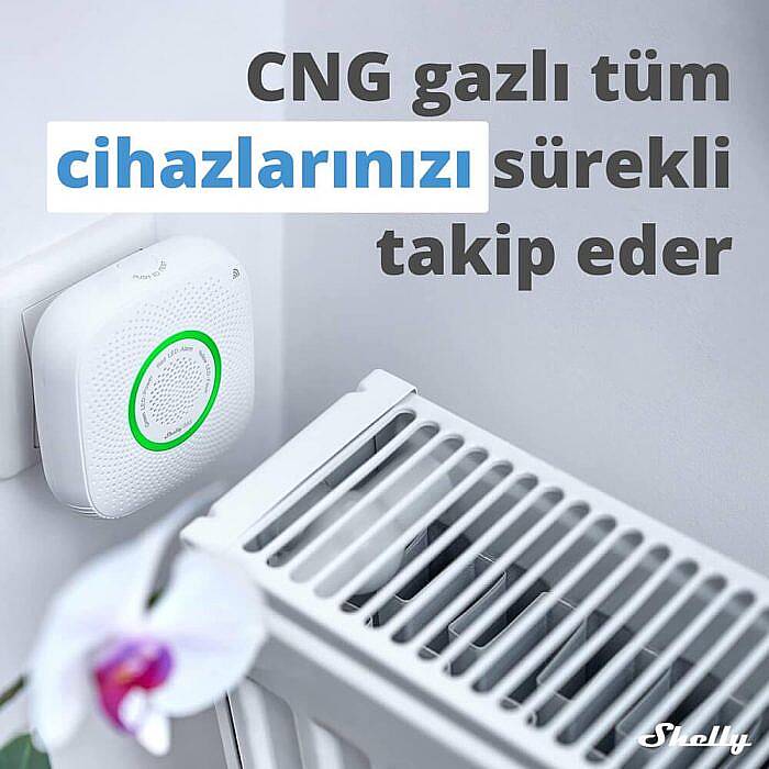Shelly GAS Akıllı CNG Gaz Dedektörü - 5