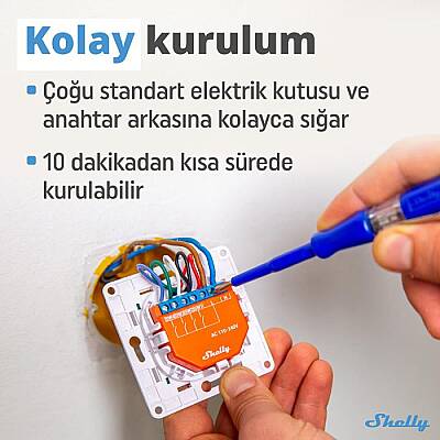 Shelly i4 Gen3 Akıllı 4 Kanallı Sahne Kontrol Rölesi - 6