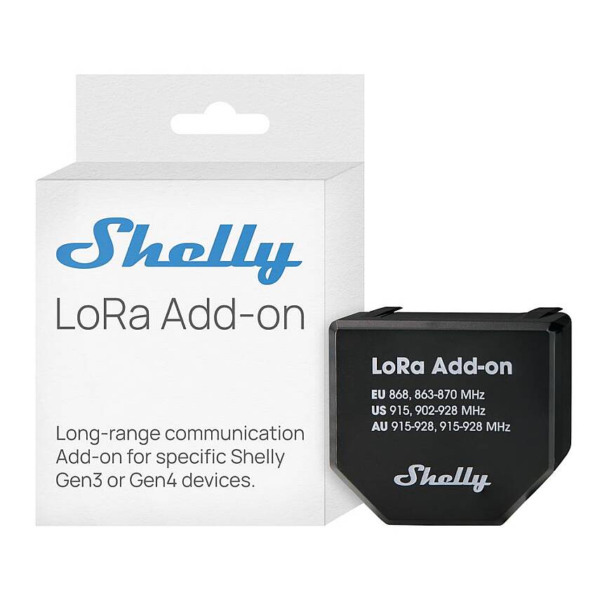 Shelly LoRa Add-on Uzun Menzilli İletişim Modülü - 1