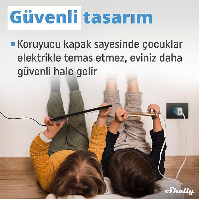 Shelly Plug S Gen3 Matter Destekli Akıllı Priz - 2