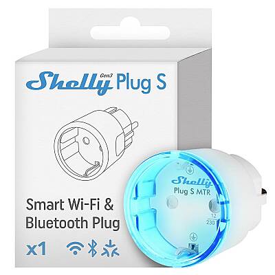 Shelly Plug S Gen3 Matter Destekli Akıllı Priz