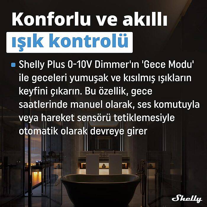 Shelly Plus 0-10V Dimmer Röle - 5