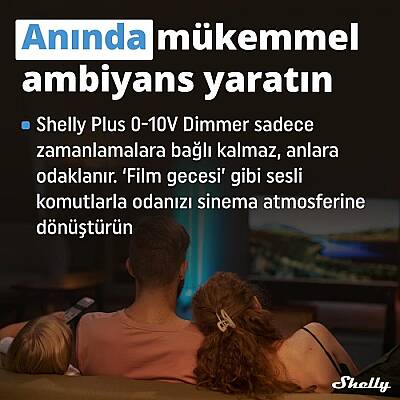 Shelly Plus 0-10V Dimmer Röle - 6