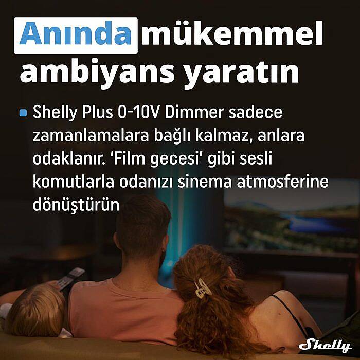 Shelly Plus 0-10V Dimmer Röle - 6