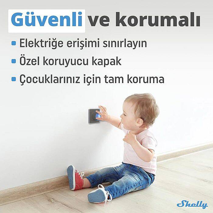 Shelly Plus Plug S Akıllı Priz - 2