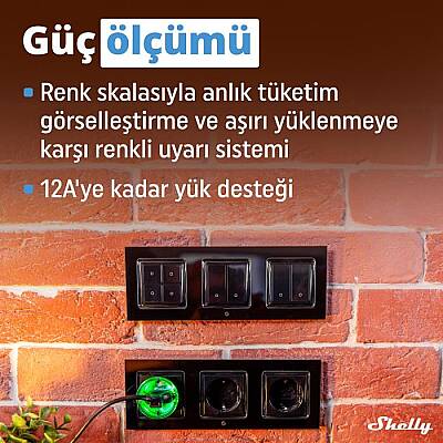 Shelly Plus Plug S Akıllı Priz - 3