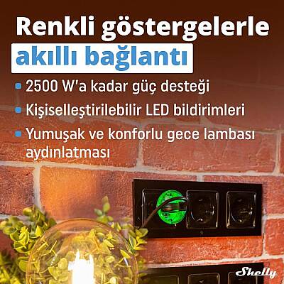Shelly Plus Plug S Akıllı Priz - 4