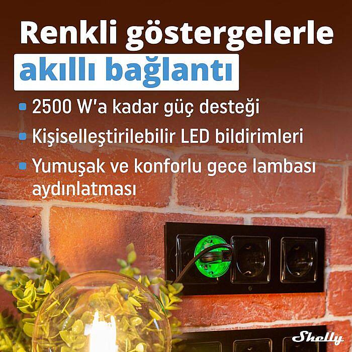 Shelly Plus Plug S Akıllı Priz - 4