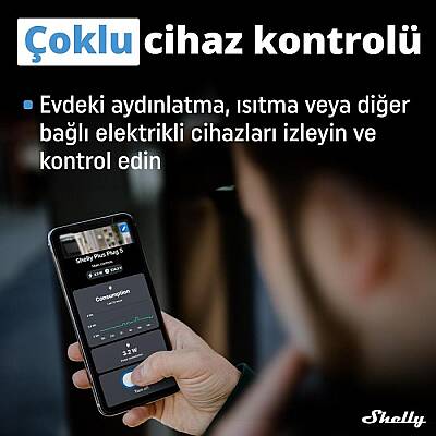 Shelly Plus Plug S Akıllı Priz - 5
