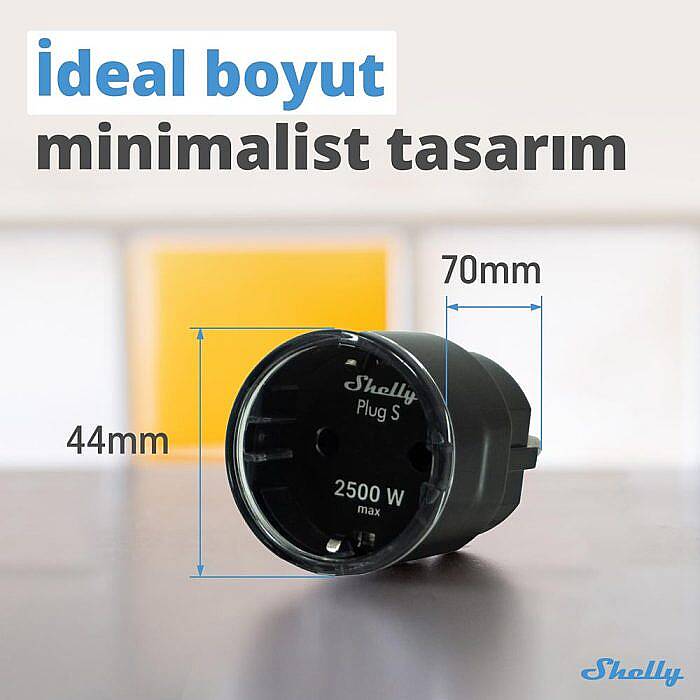 Shelly Plus Plug S Akıllı Priz - 7