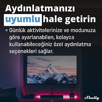 Shelly Plus RGBW PM Akıllı LED Renk ve Parlaklık Kontrol Rölesi - 3