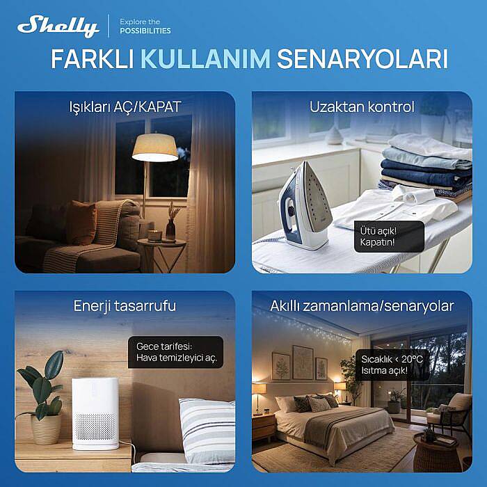 Shelly Power Strip 4 Gen4 Akıllı Çoklu Priz - 5