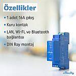 Shelly Pro 1 DIN Ray 1 Kanal Akıllı Röle - 7
