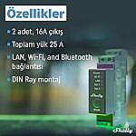 Shelly Pro 2 DIN Ray 2 Kanal Akıllı Röle - 3