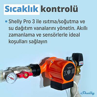 Shelly Pro 3 DIN Ray 3 Kanal Akıllı Röle - 4