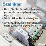 Shelly Pro 3EM 400A 3 Faz Enerji Ölçer - 7