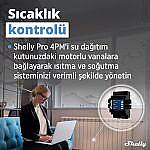 Shelly Pro 4PM Dört Kanal Enerji Ölçer Röle - 4