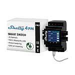 Shelly Pro 4PM Dört Kanal Enerji Ölçer Röle