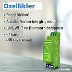 Shelly Pro Dimmer 1PM DIN Ray 1 Kanal Enerji Ölçümlü Akıllı Dimmer - 7