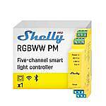 Shelly Pro RGBWW PM Akıllı LED Renk ve Parlaklık Kontrol Rölesi - 1