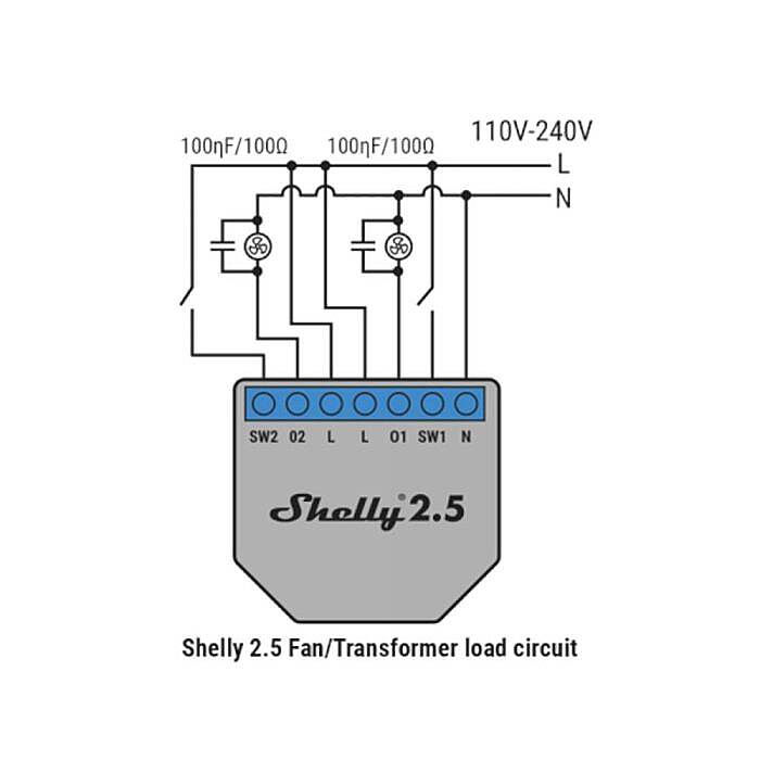 Shelly RC Snubber Devre Koruma Modülü - 3