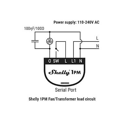 Shelly RC Snubber Devre Koruma Modülü - 2