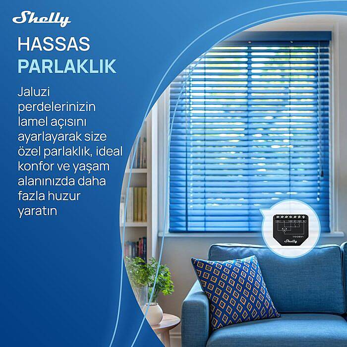 Shelly Shutter Akıllı Panjur Kontrol Rölesi - 5