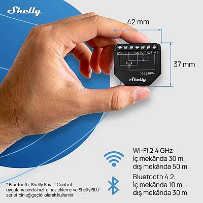 Shelly Shutter Akıllı Panjur Kontrol Rölesi - 7