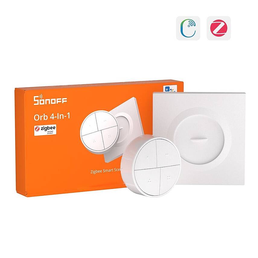 SNZB-01M Zigbee 4 Tuşlu Kablosuz Akıllı Buton - 1