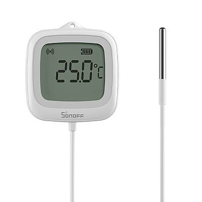 SNZB-02LD ZigBee IP65 LCD Ekranlı Problu Akıllı Sıcaklık Sensörü - 3