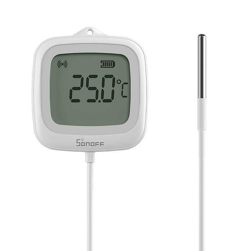 SNZB-02LD ZigBee IP65 LCD Ekranlı Problu Akıllı Sıcaklık Sensörü - 3